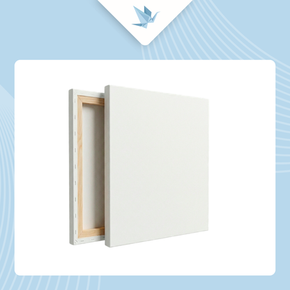 Artist Canvas on Wooden Stretcher Frame 40×40 cm, Primed, 280 g/m²