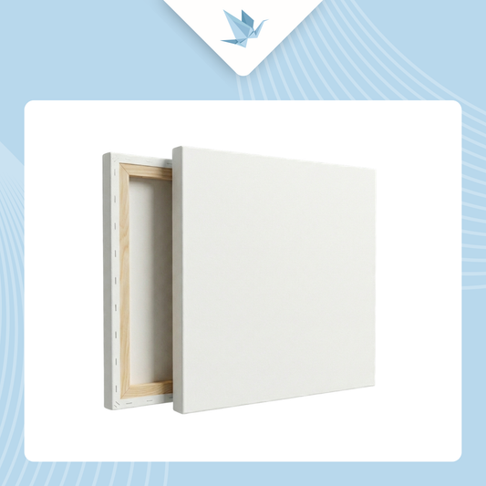 Artist Canvas on Wooden Stretcher Frame 20×20 cm, Primed, 280 g/m²