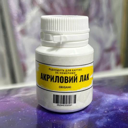 Acrylic varnish for finishing paint-by-number pictures 20 ml
