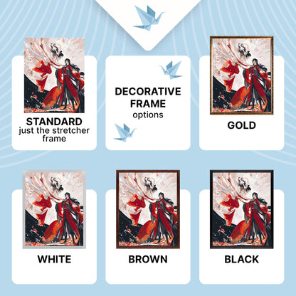 Paint by Numbers on a 40*50 cm frame – Heavenly Blessing. Anime LW 12570