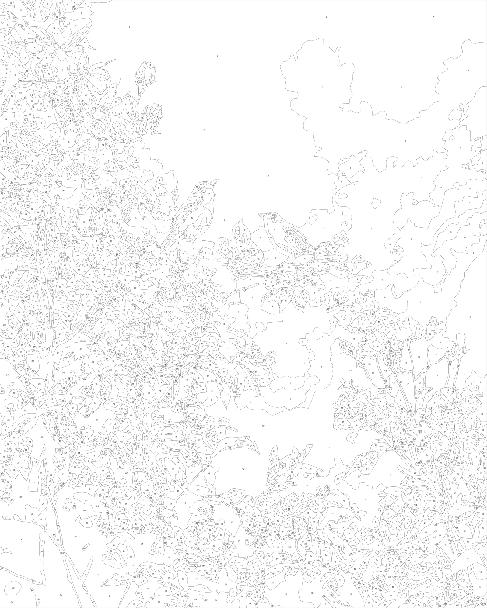 Maľovanie podľa čísel na ráme 40*50 cm - Vtáčiky medzi pivóniami - Kvety - LW 2003-01