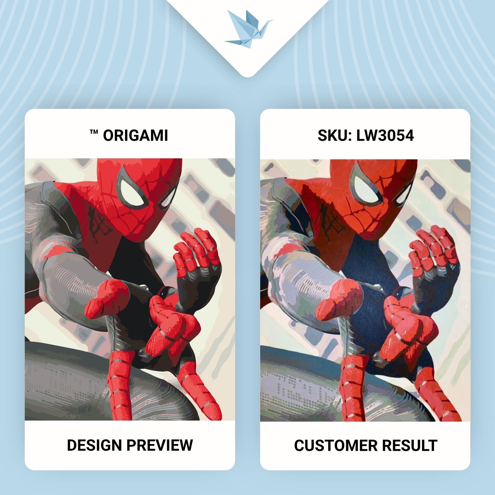 Maľovanie podľa čísel na ráme 40*50 cm - Spider-Man - Filmoví hrdinovia. - LW 3054
