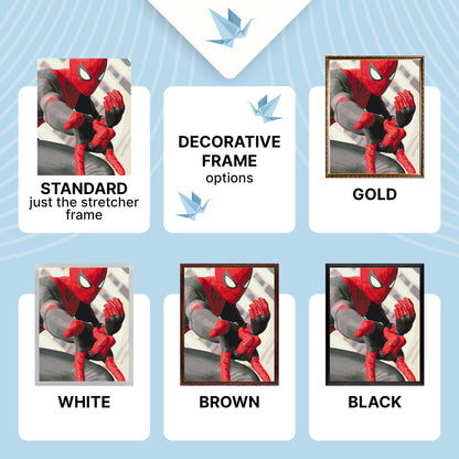Paint by Numbers on a 40×50 cm Frame – Spider-Man – Movie Heroes – LW 3054