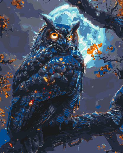 Paint by Numbers on canvas 40*50 cm - Wise Owl LW 30830