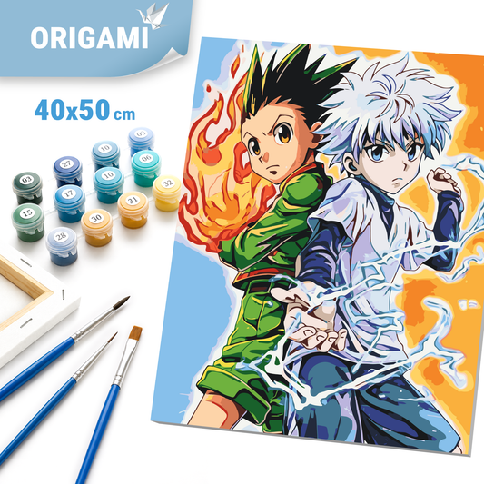 Maľovanie podľa čísel na ráme 40*50 cm - Hunter x Hunter - Anime - LW 31060