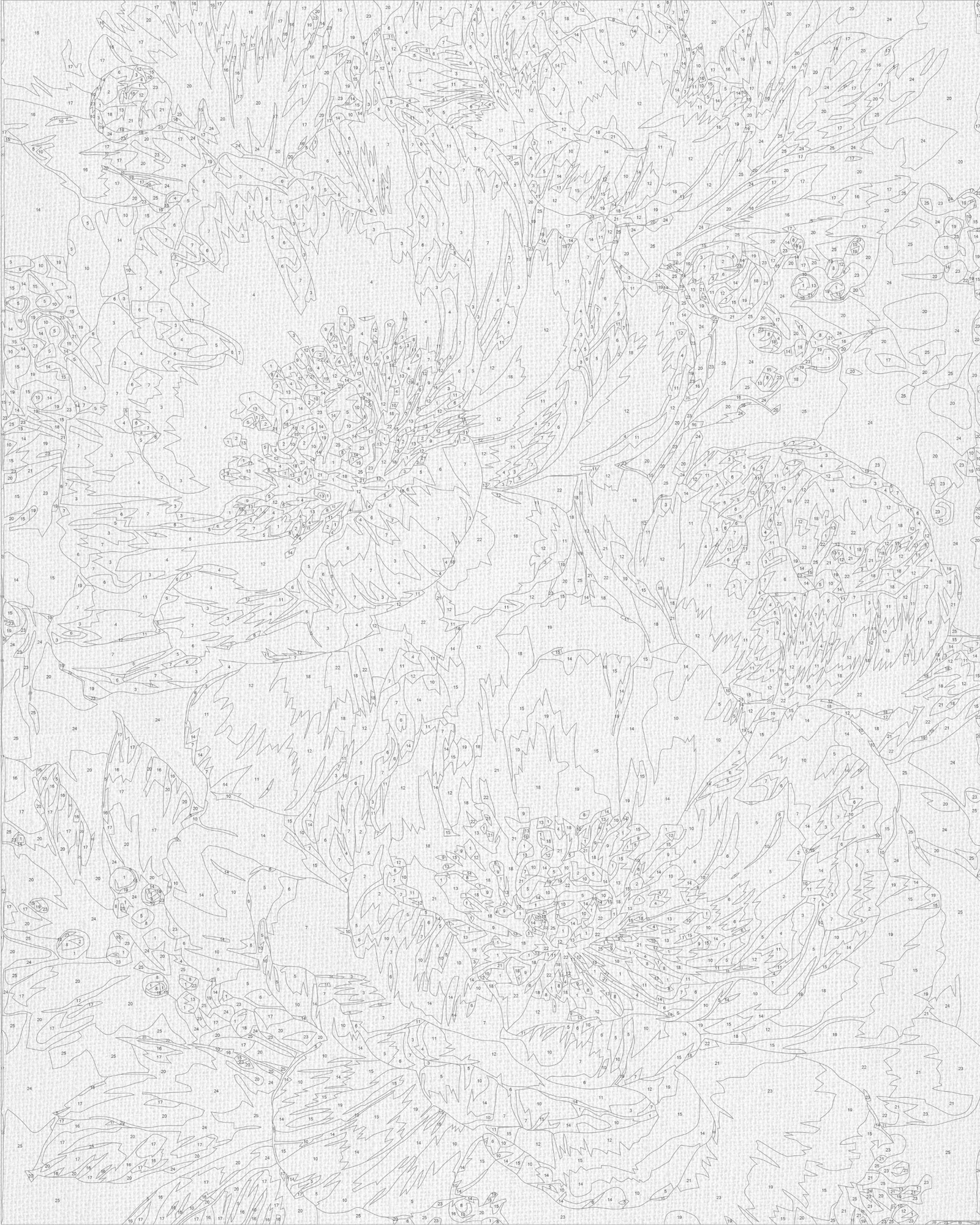 Maľovanie podľa čísel na ráme 40*50 cm - Ružové pivónie - Kvety s metalickými farbami - LW 3170-01