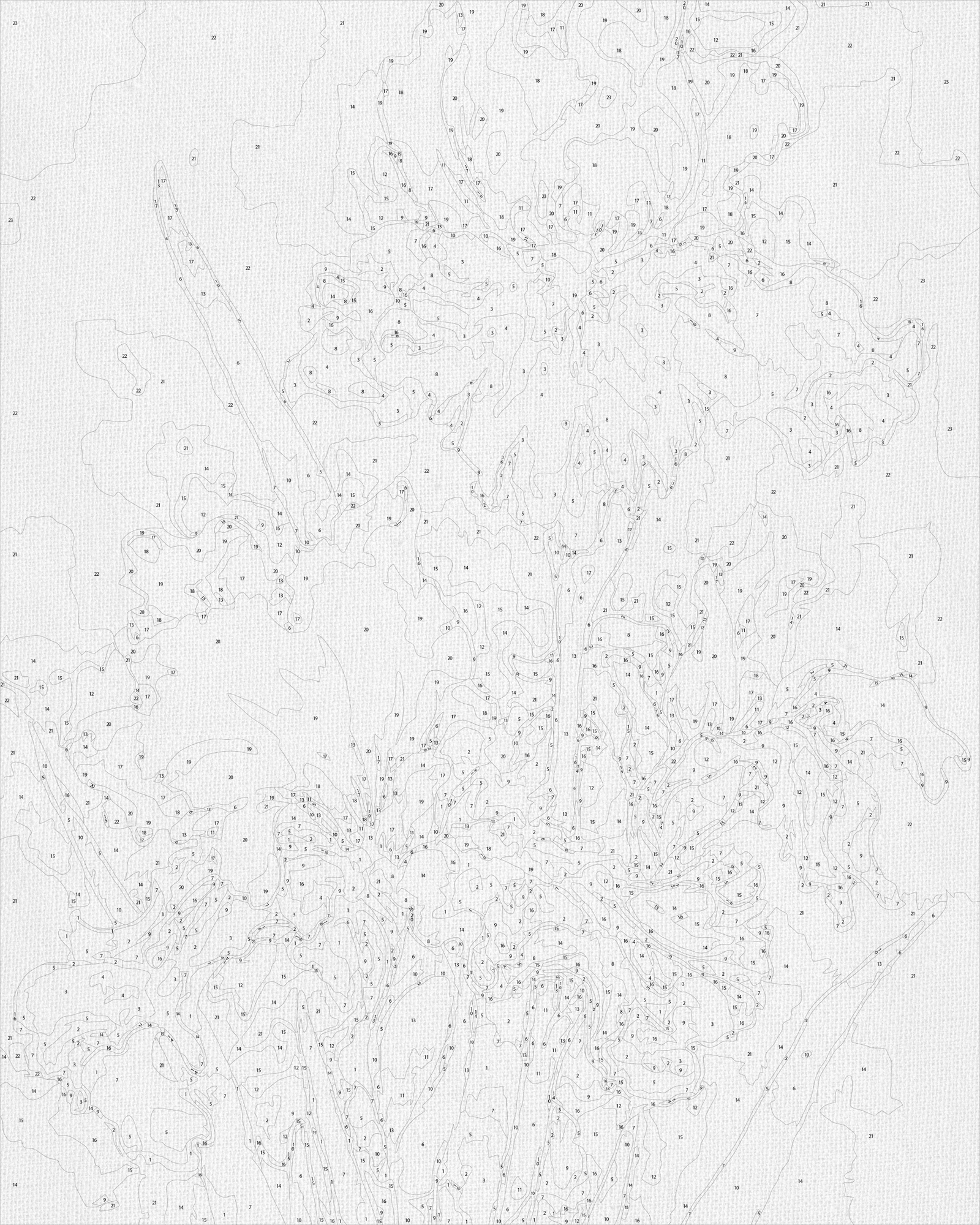Maľovanie podľa čísel na ráme 40*50 cm - Luxusné kosatce - Kvety - LW 32040