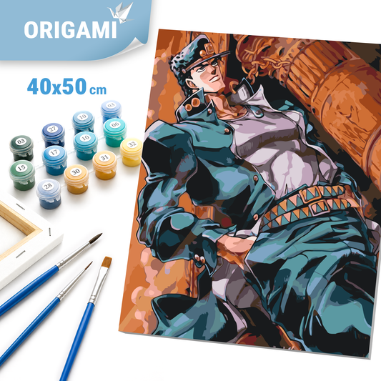 Maľovanie podľa čísel na ráme 40*50 cm - JoJo - Anime - LW 3282