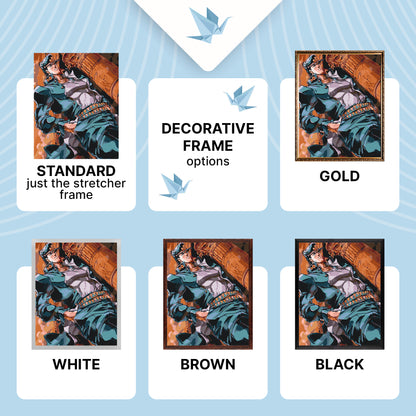 Paint by Numbers on a 40×50 cm Frame – JoJo – Anime – LW 3282