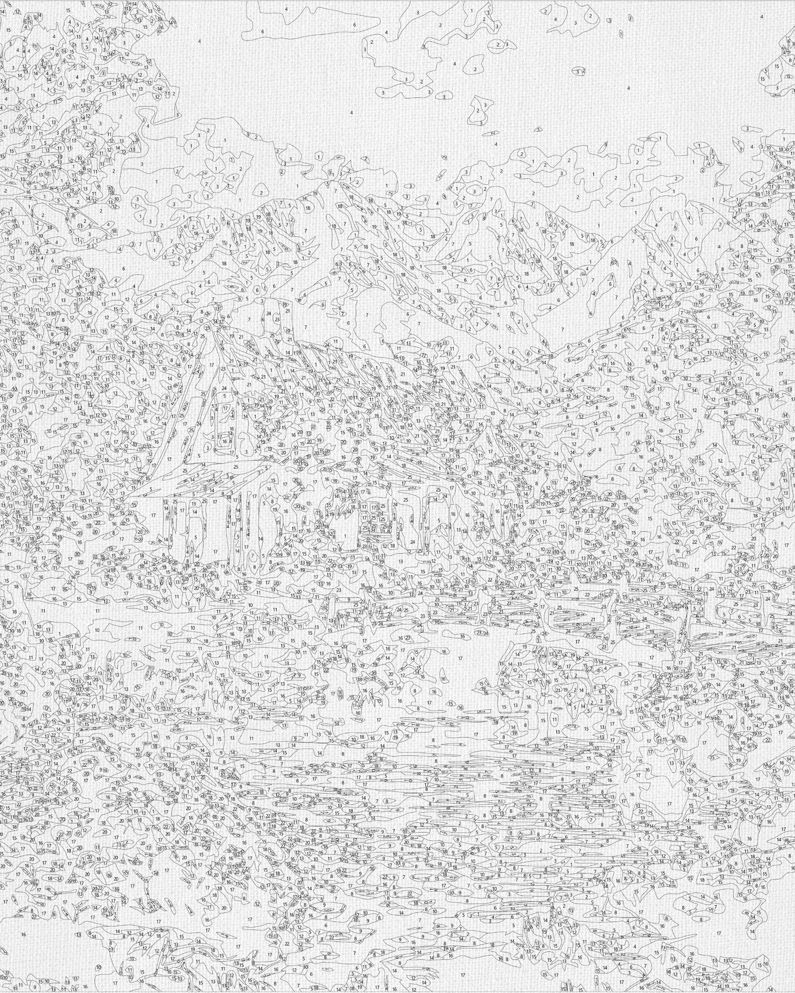 Paint by Numbers on a 40*50 cm frame – Alpine Harmony LW 3492