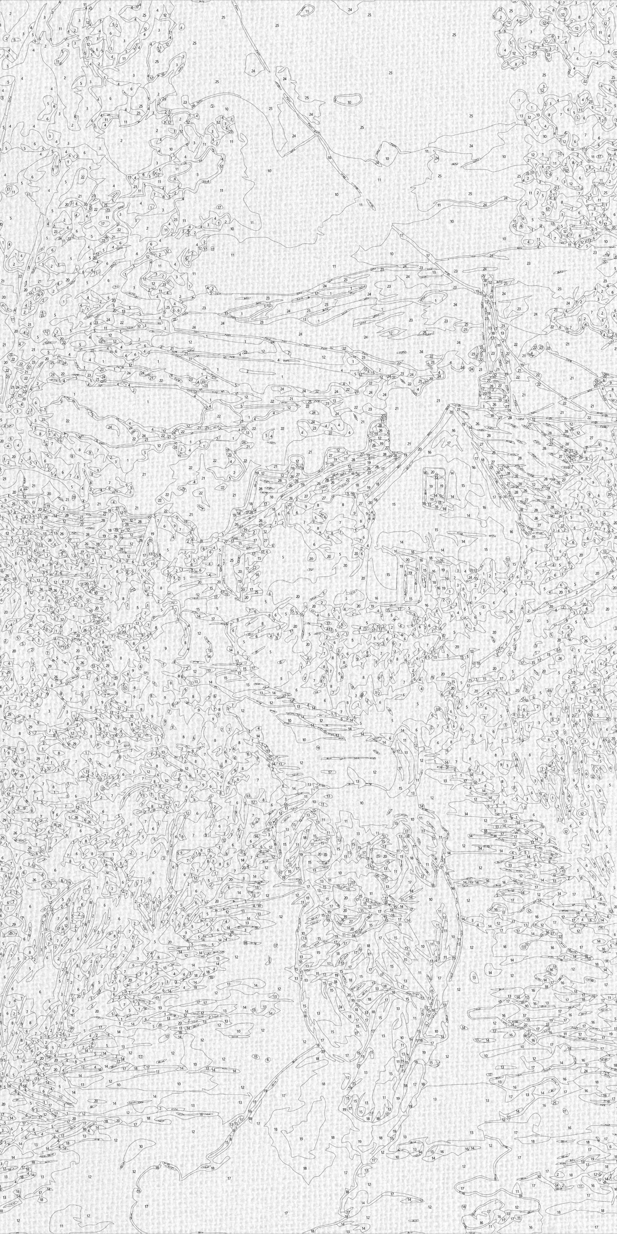 Paint by Numbers on a 40×80 cm Frame – Happy Puppy – Landscape/Animals – LW 5165