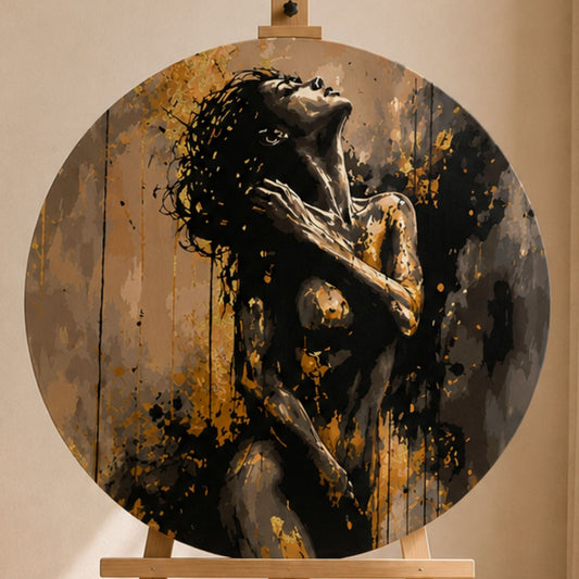 Round paint by numbers – passion of dance