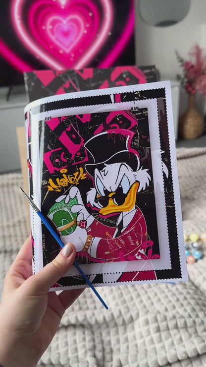 Paint by Numbers on a 40*50 cm frame – Uncle Scrooge LW 30050